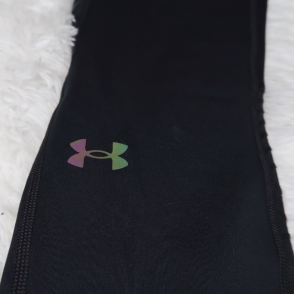 Under Armour ColdGear Rush Jacquard Leggings 1356392 001 Size Small NWT - Picture 11 of 11